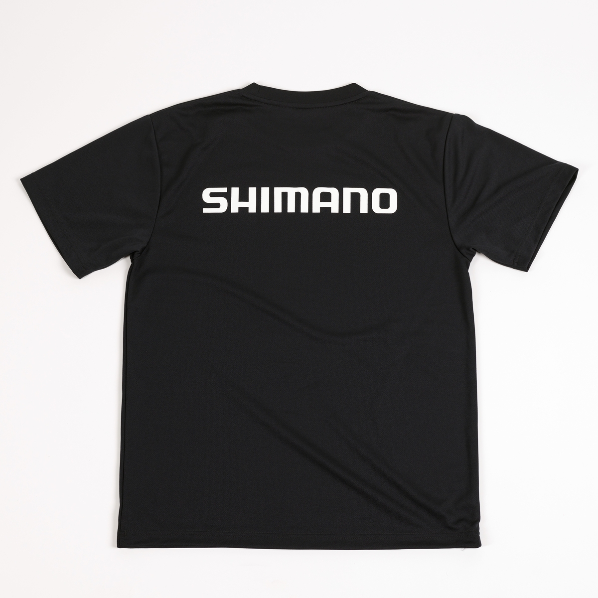 SHIMANO Big Logo Dry Short Sleeve T-shirts – Black | シマノ